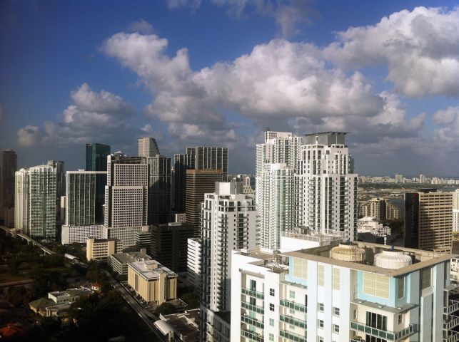 View from Infinity at Brickell