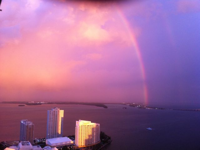 Purple Sky in Miami