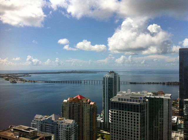 Plaza on Brickell penthouse view